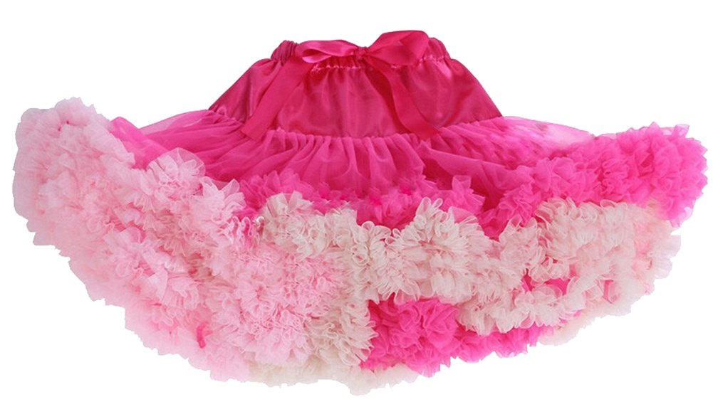 DATO Women Dancing Ballet Skirt Dance Skirt Tutu Skirts Multi-Layers Puff XL