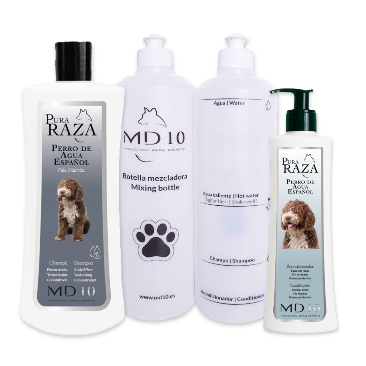 Hundeshampoo Gegen Geruch-Hundeshampoo braunes Haar-Hundeshampoo gegen juckreiz-Hunde Shampoo fellpflege Spanischer Wasserhund-Hunde Conditioner-Hund langhaar-Fell Conditioner Spanischer Wasserhund