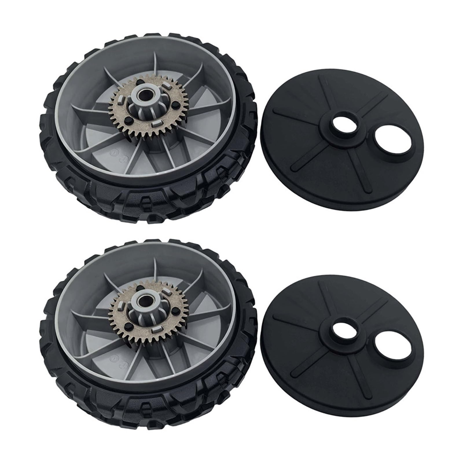 Ruedas motrices de 8 pulgadas, HU725AWD L321AHE 96794980100 96794990100 | Ruedas y cubiertas antipolvo internas para HU700AWD L321AH HU800AWD LC221A L221AK LC356AWD(4pcs)
