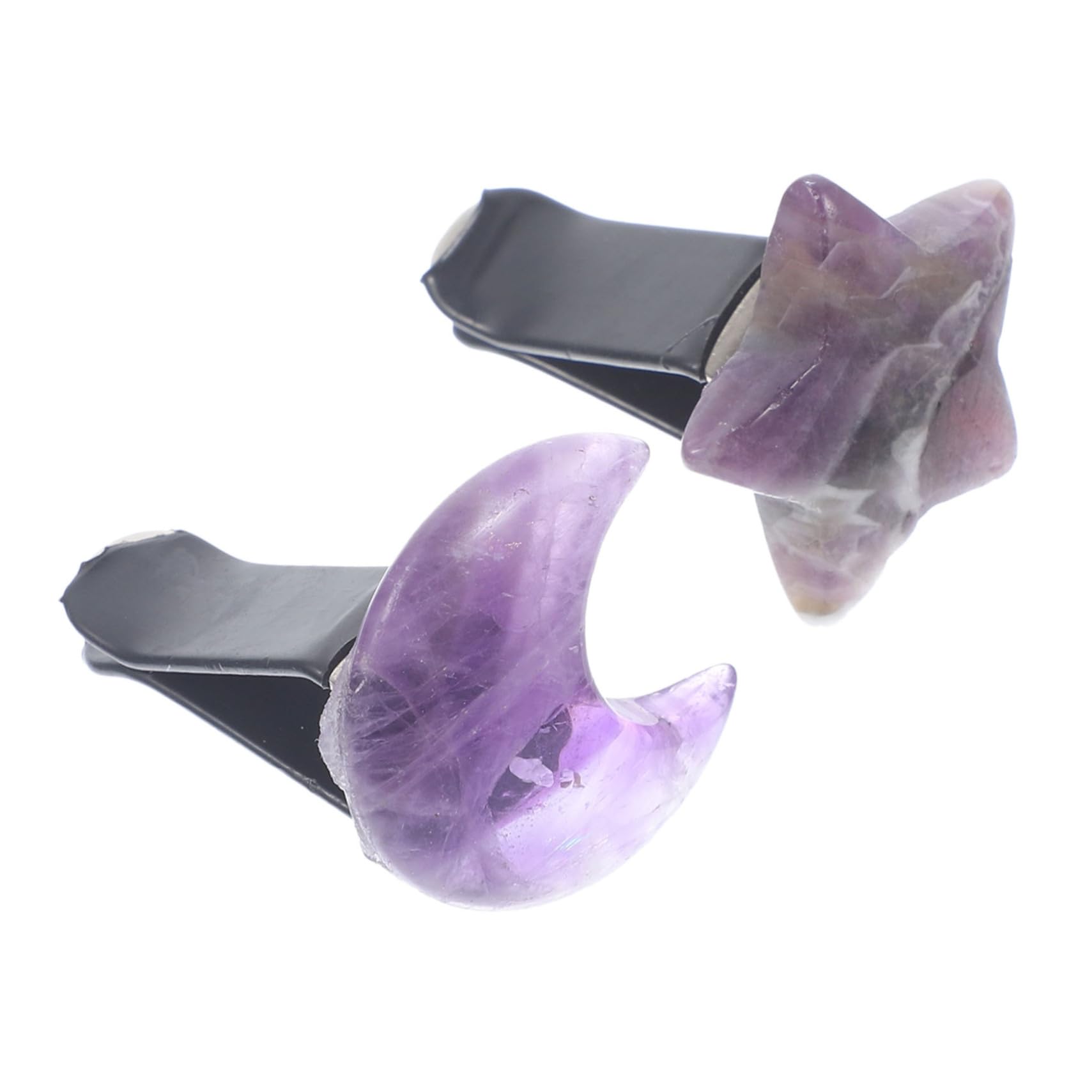 Supvox 10stücke Auto Lüftung Clips Mit Mond Und Stern Design Dekorative Luftauslass Clips Für Auto Einzigartiger Duftdiffusor Für Einfache Installation Werkzeuge
