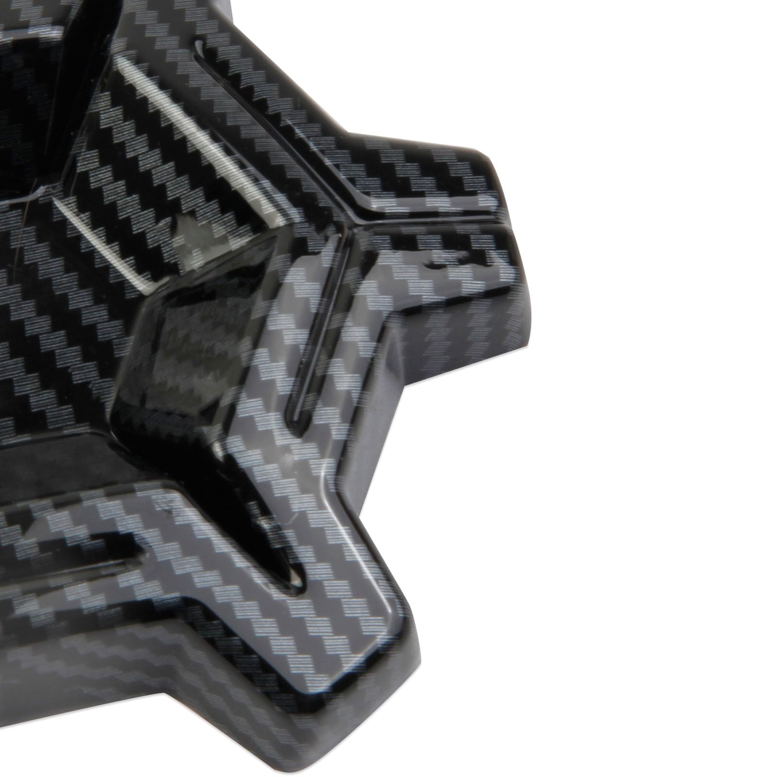 Fewshaw Carbon Fiber Style Fuel Tank Cover Gas Door Molding Accessories Trim for Polaris Slingshot 2015-2024