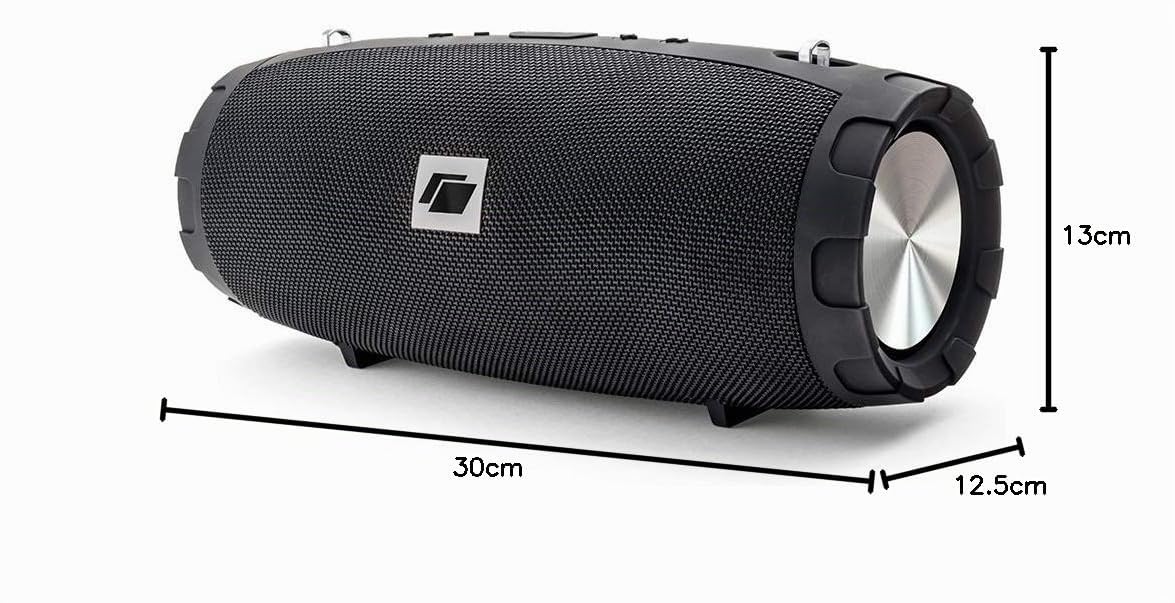 Caliber Haut-Parleur Portable Bluetooth® avec AUX-in, Micro-SD, USB et Batterie intégrée HPG430BT