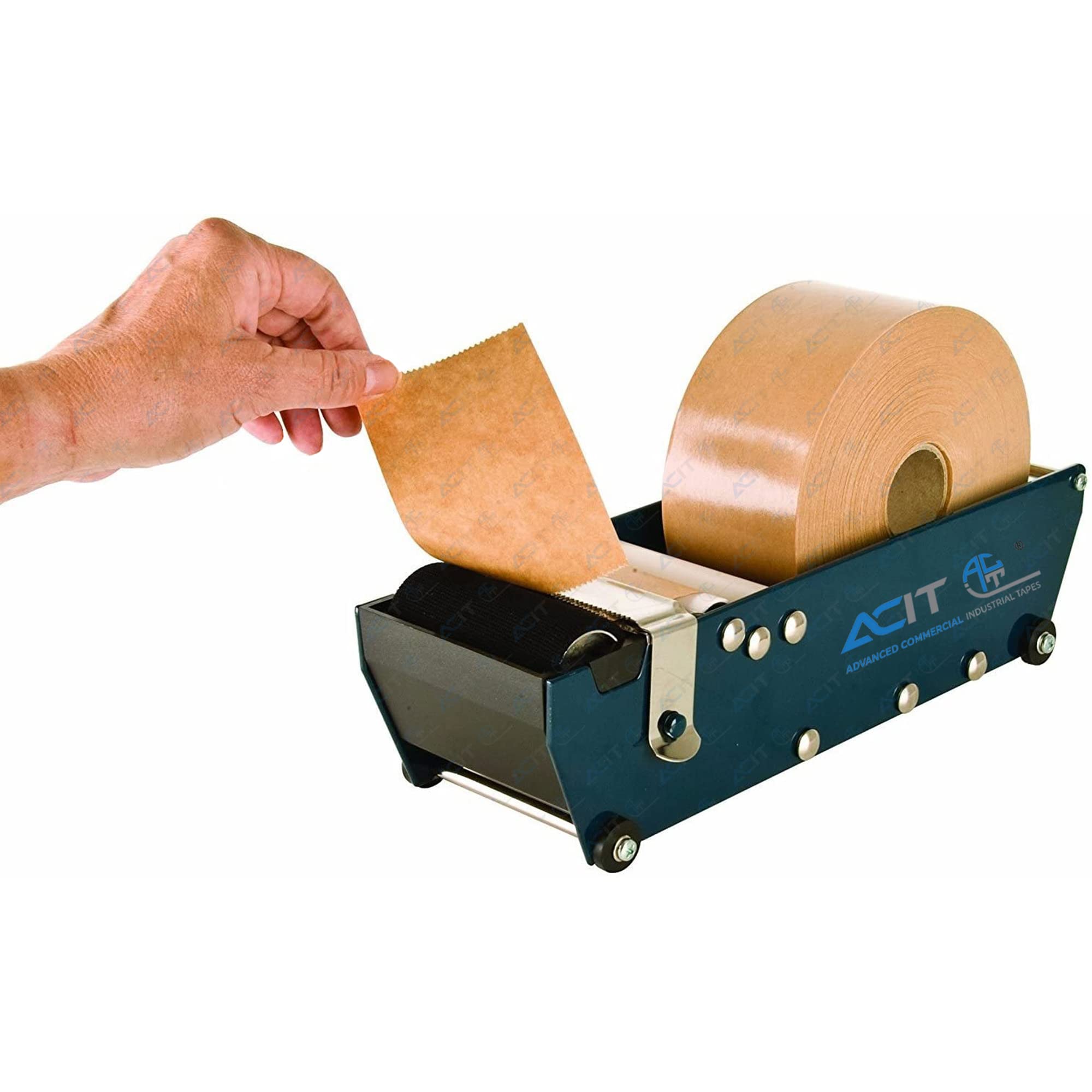 ACIT Dispenser manuale per carta gommata umettabile, dispenser nastro imballaggio per carta gommata, dispenser per nastro umettabile
