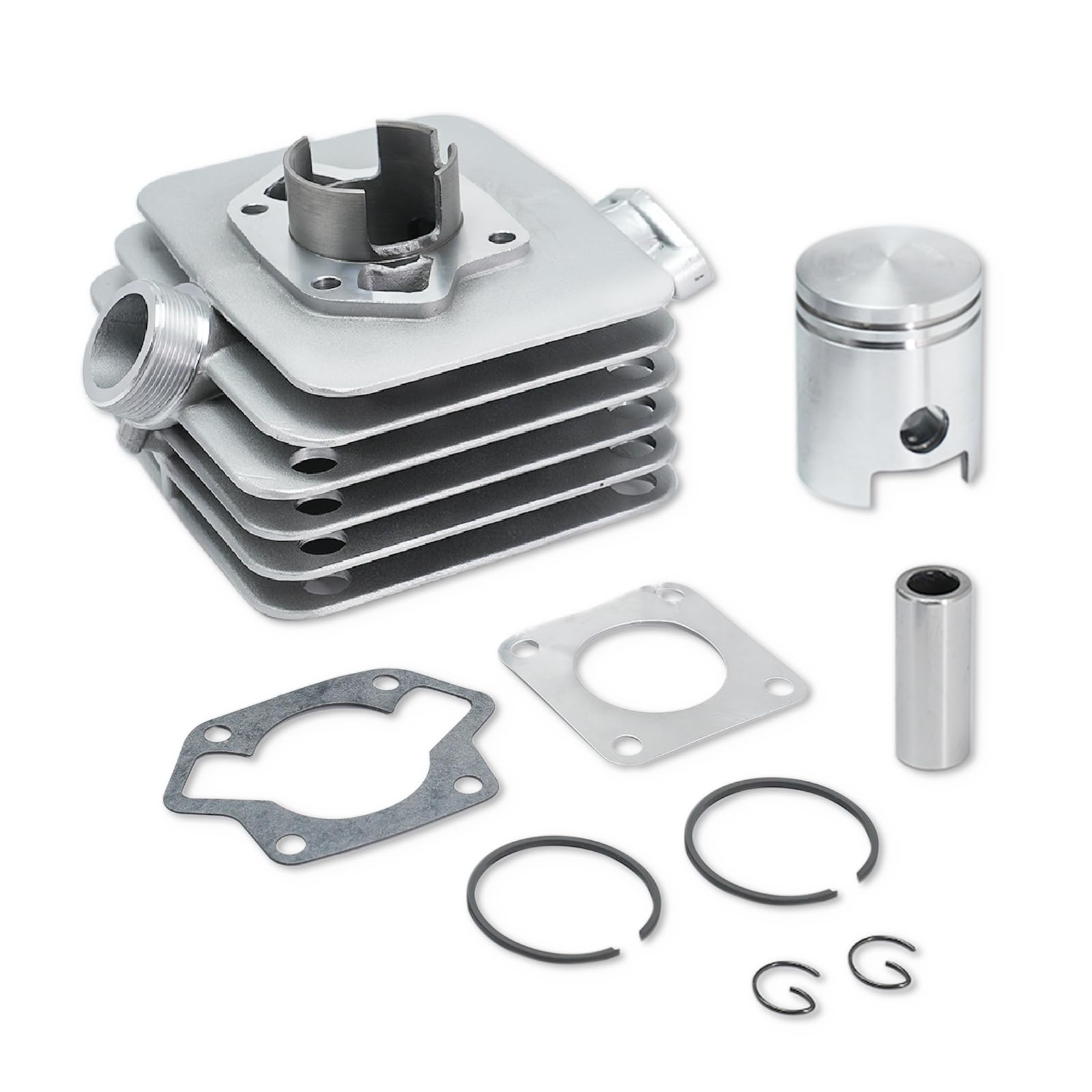60ccm Big Bore Zylinder und 41mm Motor Kolben Dichtungsset für Simson S51 SR50 KR51 Schwalbe