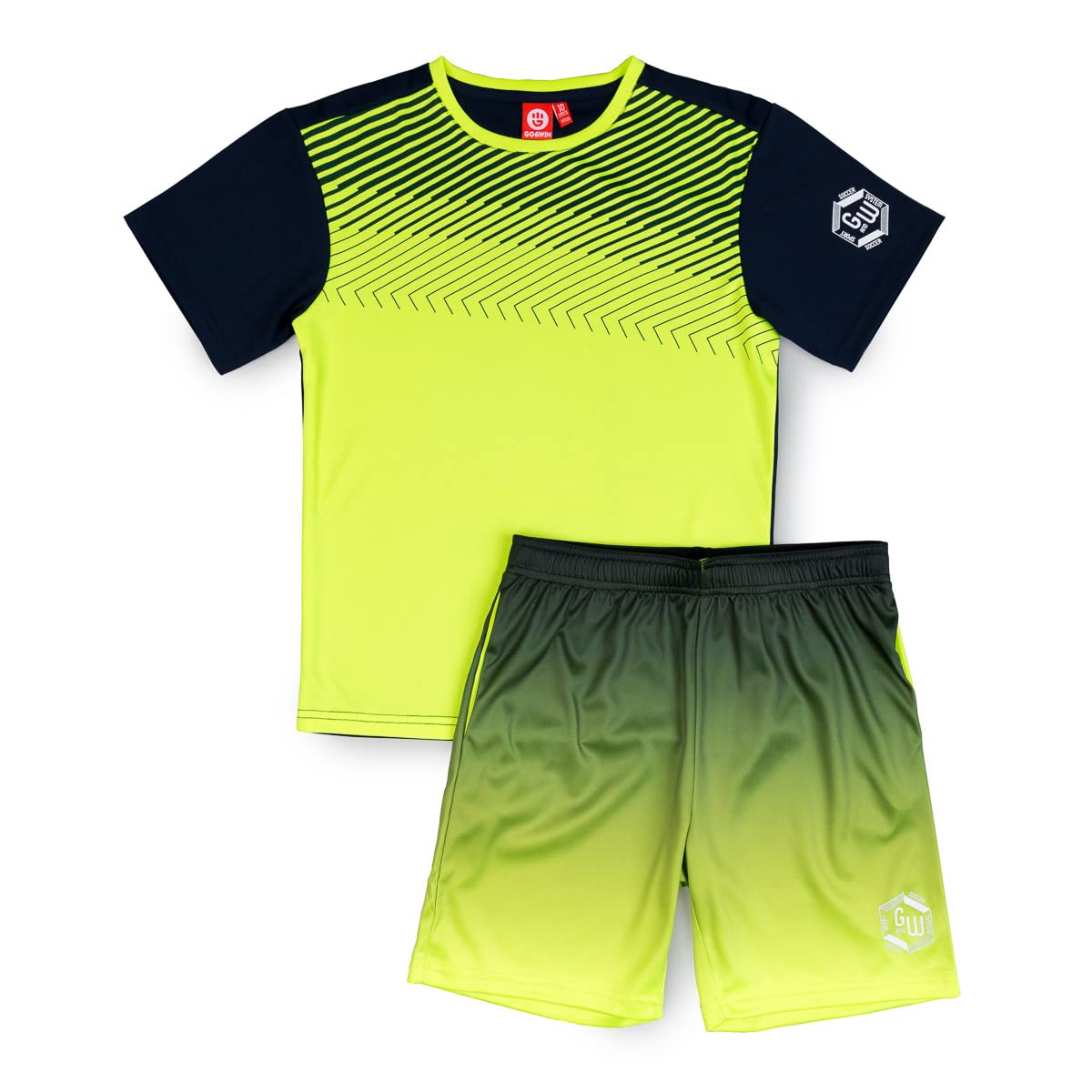 ALPHADVENTURE Conjunto Deportivo Niño, Chándal, Camiseta Manga Corta y Pantalón Corto - De 6 hasta 14 años