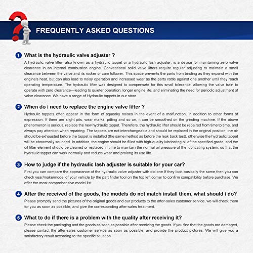 Scitoo 12Pcs Hydraulic Adjuster Lifter Fit For Dodge Dakota/For Dodge For Durango/For Dodge Nitro/For Dodge For Ram 1500/For Jeep Commander/For Jeep Grand Cherokee/For Jeep Liberty #TOP5