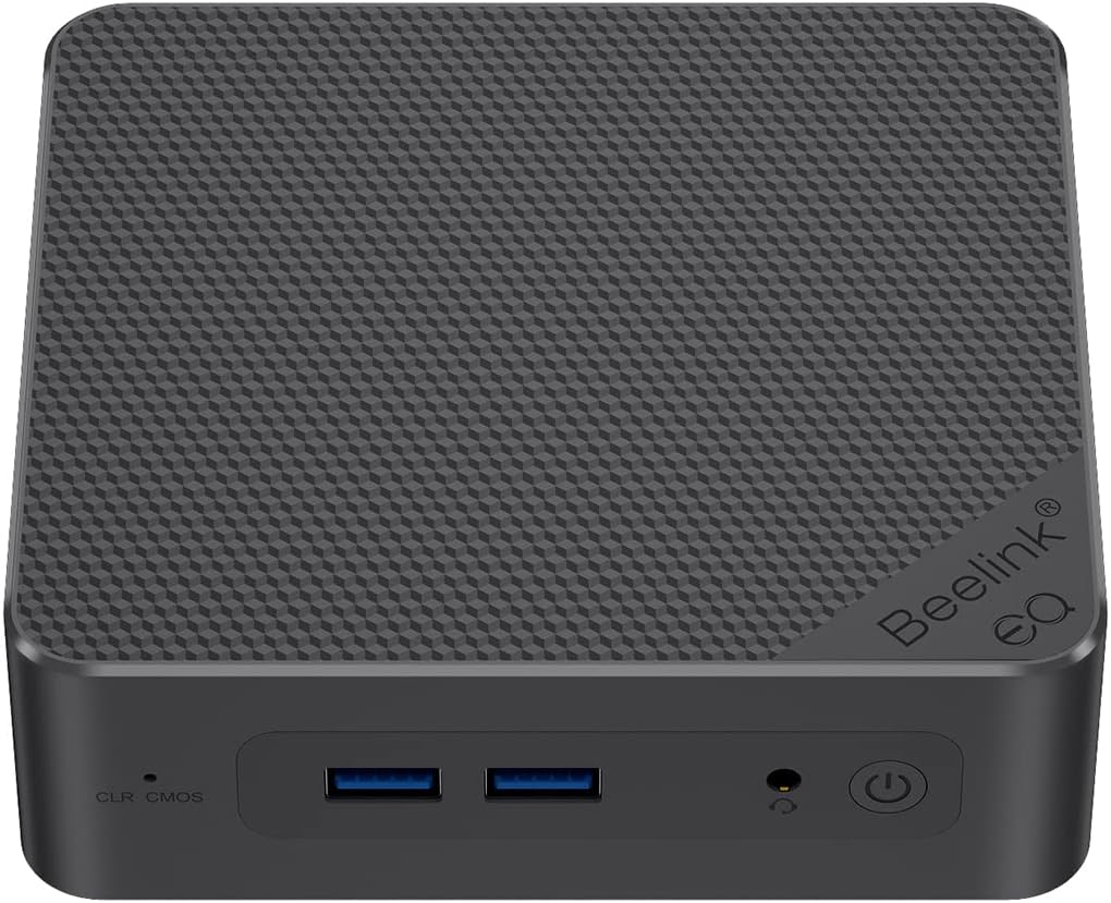 Beelink EQ12 Business Mini PC, Intel 4 Cores N100 Processor, Wi-11 Pro ...