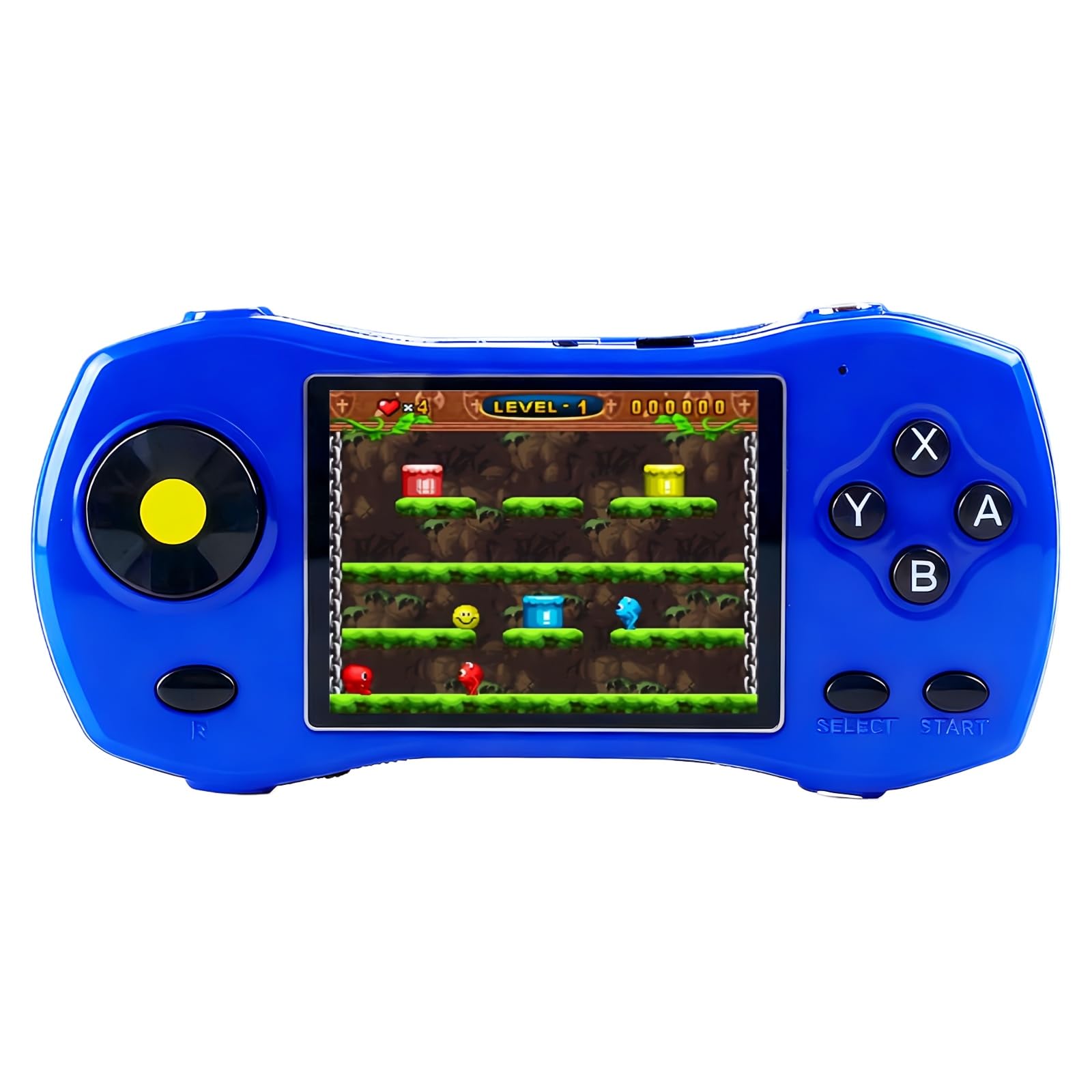 HLF Console de Jeux pour Enfants 3.0 Pouces Design Inspiré des Voitures de Sport 250 Jeux 64bit Connexion TV Jeux Portables pour la Maison et Les Voyages Cadeau d'anniversaire/de Noël