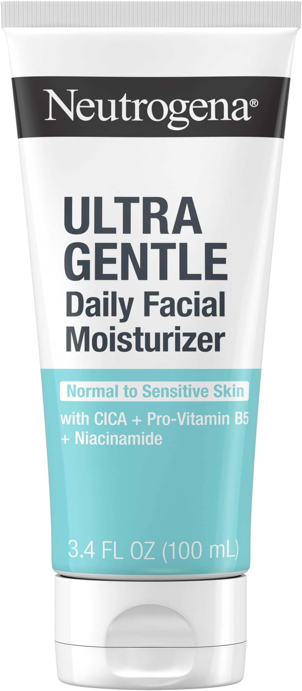 - Fragrance Free Daily Facial Moisturizer, Face & Neck Moisturizer for Sensitive Skin with Vitamin B3, Pro-Vitamin B5 & Vitamin E Supports Skin's Dynamic Barrier, 3.4 fl. oz