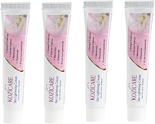 Kozicare Skin Lightening Non-Sticky Cream Lotion | Enriched with 3% Kojic Acid, 1% Alpha Arbutin, 1% Glutathione, 2% Niaci... Price In India