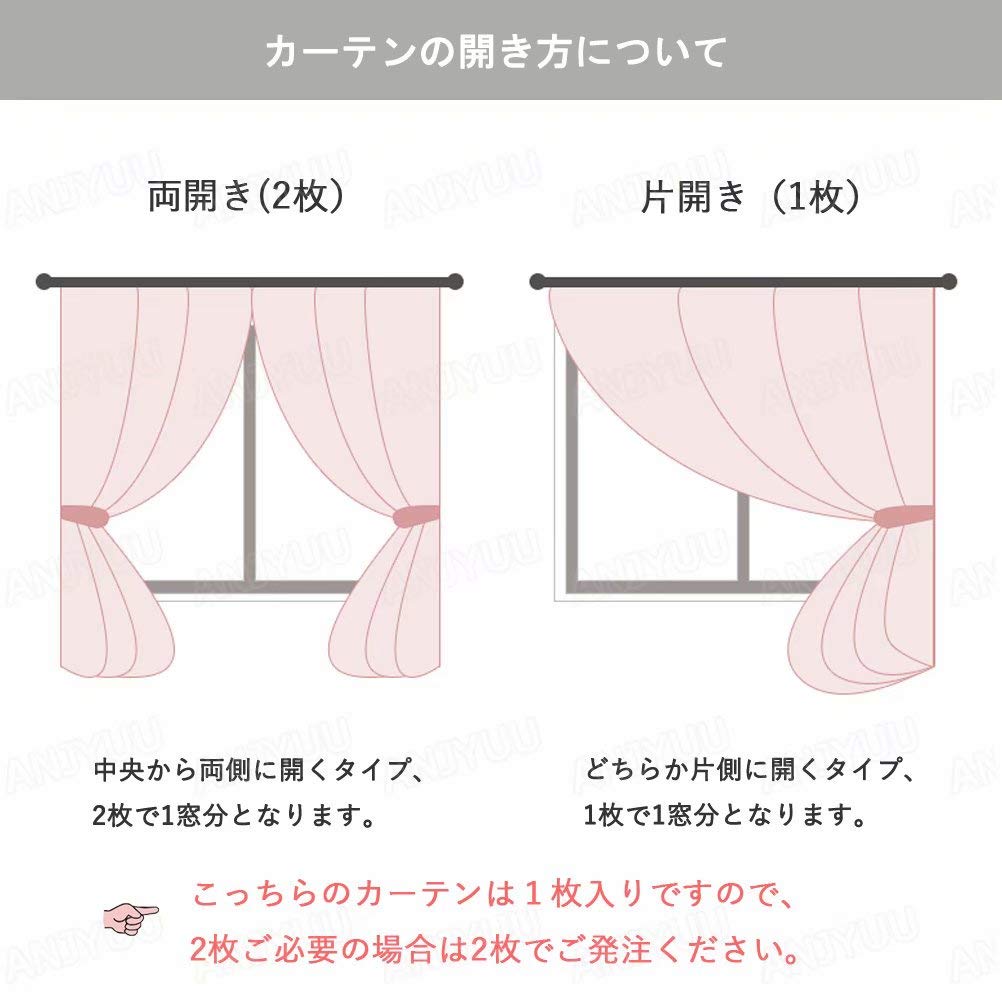 Amazon｜遮光カーテン ハトメ カーテン ブルー グラデーション 星柄 姫
