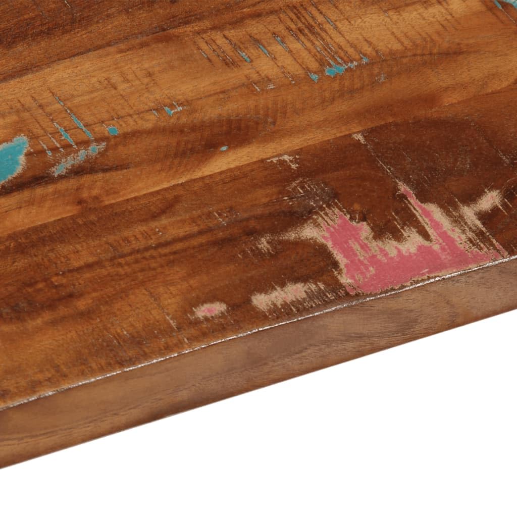 Dessus de Table 70x40x3,8 cm rectangulaire Bois Massif récupéré,Plateaux de Table,9.7kg-371111