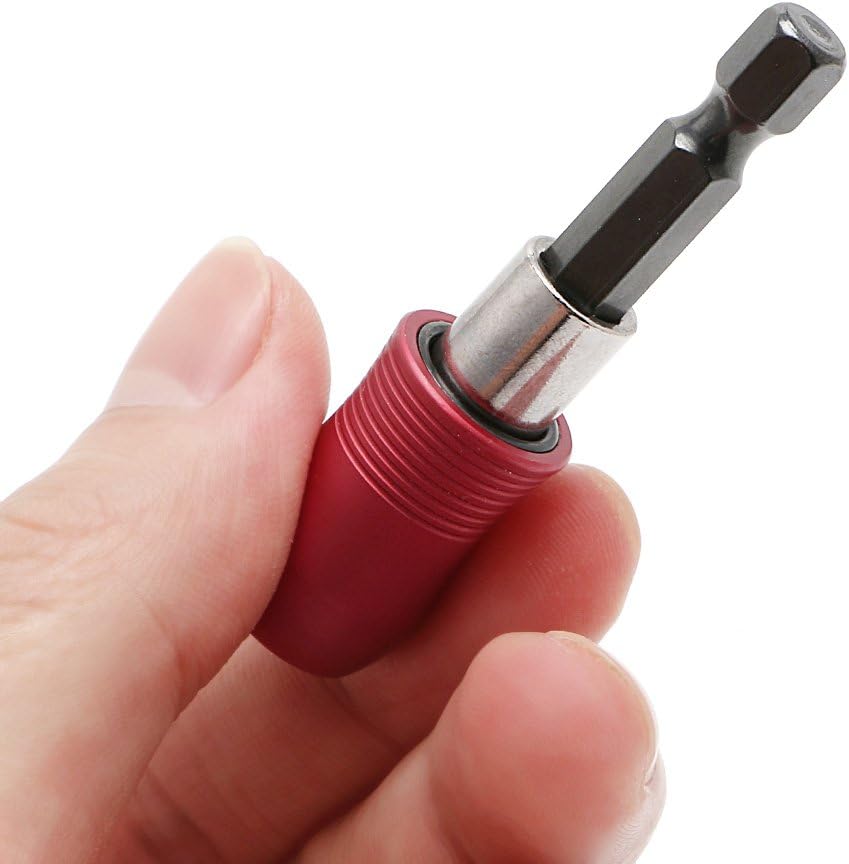 1 Pc 60mm 1/4 Inch Shank Quick Release Screwdriver Bit Holder Extension