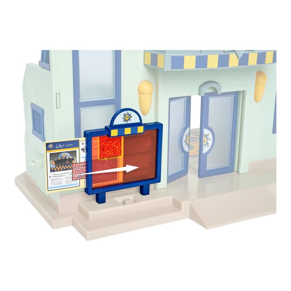 Simba Sam Stazione della Polizia con figura Playset Gigante con Luci e Suoni | 109251097
