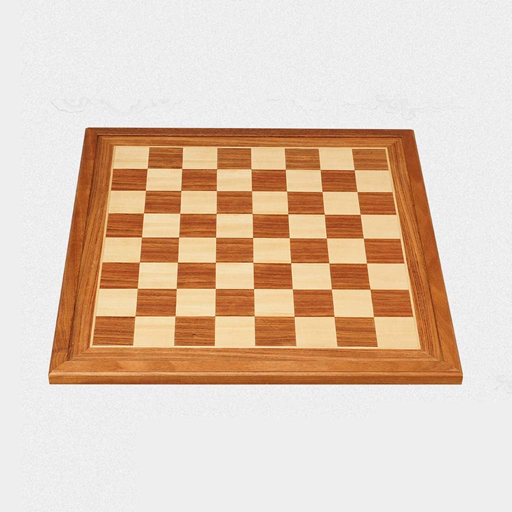 Set di Scacchi Scacchi in MDF Scacchiera di Fascia Alta con Struttura Creativa Semplice e Durevole Ha Quattro Scelte (Pezzi degli Scacchi Non Compresi)