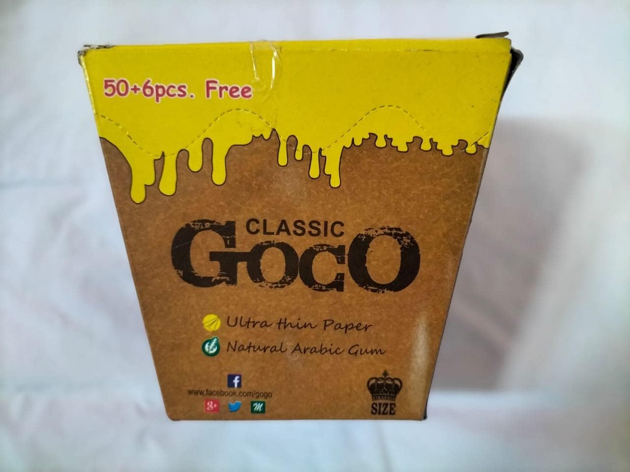 A.K.TRADERS Pre Rolled Paper -Brown/Perfect Roll/Smoking Roll/King Size/Filter Paper/Pre Rolled Cone-50 + 6 Piece Free