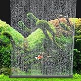 hygger Fish Tank Air Bubbler 60CM, Air Stones for Fish Tanks, Quiet Aquarium Bubble Long Strip, High Dissolved Oxygen Diffuser Bar, Micro Bar Bubbler Airstones for Freshwater Saltwater