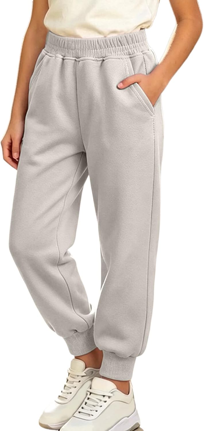 Toddler Boy Girl Sweatpants Cotton Elastic Waist Sport Jogger Pants