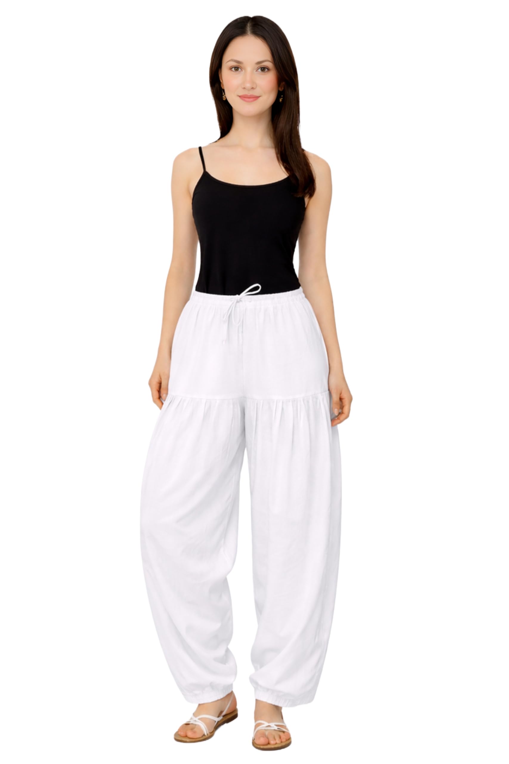 abrav Patiala Salwar for Women, Full Length, Mid Rise, Pleated Design | Women Patiala Salwar | Cotton Patiala Pants for Women & Girls | Punjabi Patiyala Salwar-picture-17