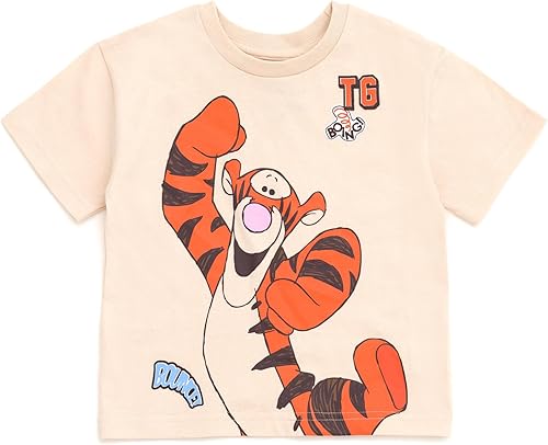 Miniatura 5 de Disney Mickey Mouse Pixar Toy Story Winnie The Pooh Pixar Cars Moana Pluto Goofy Baby Paquete de 2 camisetas de bebé a niño pequeño