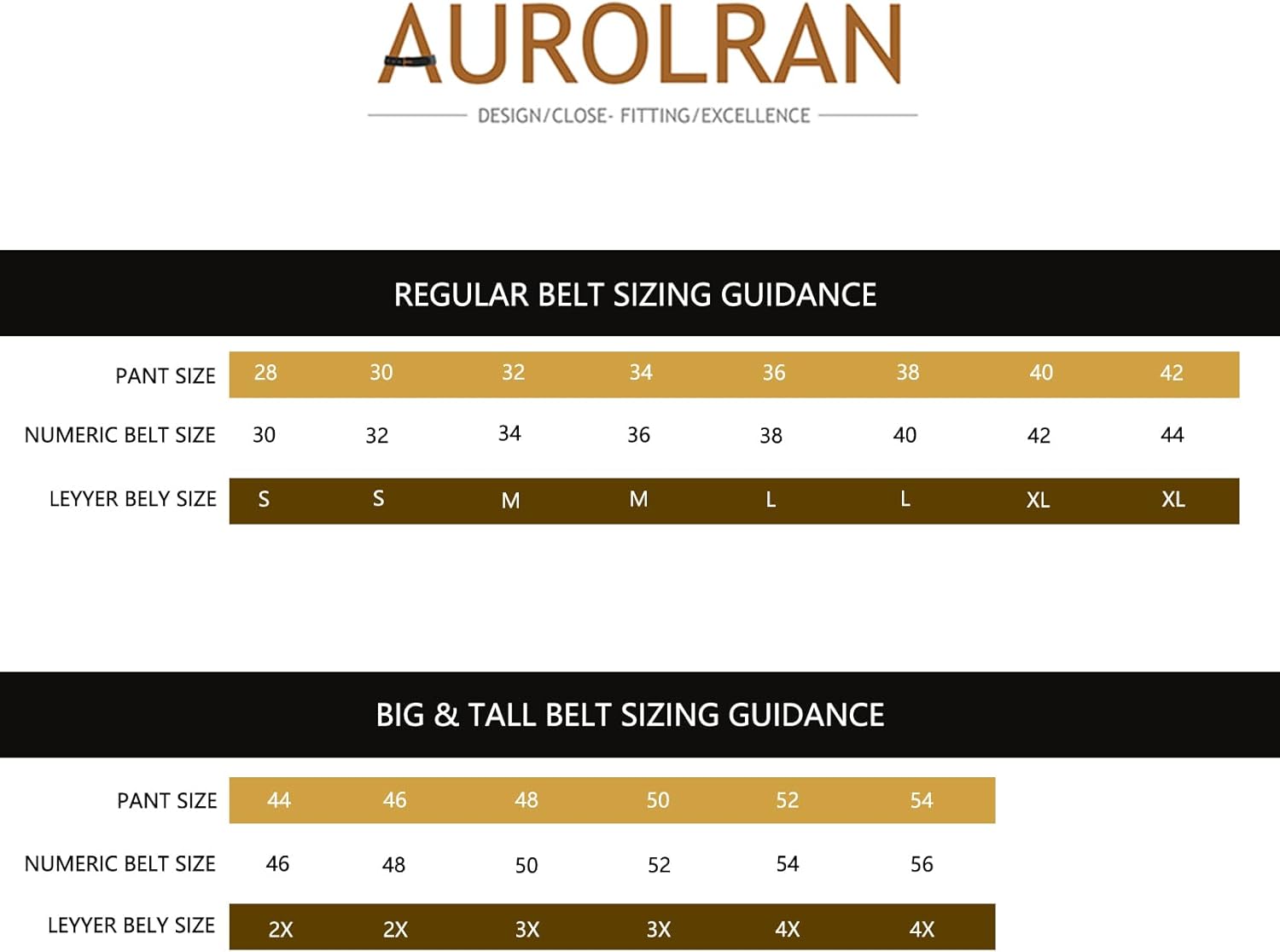 Men&Womens Leather Dress Belt Business Automatic Buckle Belt Color-Black Silver Gold - Image 6