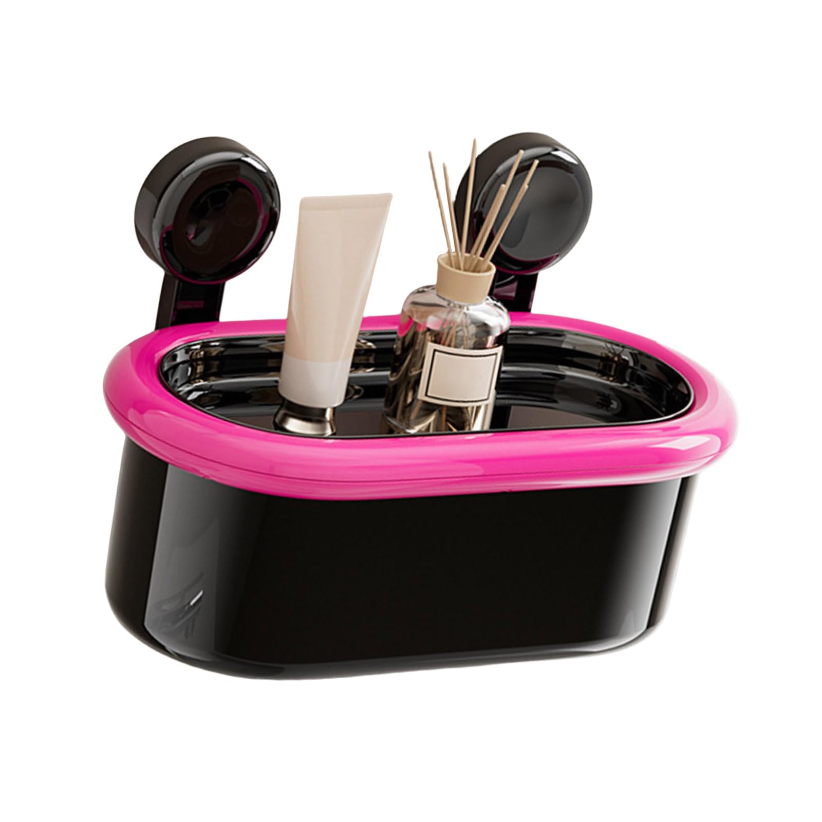 Suction Cup Wall Mounted Tissue Holder Resistant Box Paper Dispenser for Bathroom and Kitchen Suction Cup Tissue Holder
