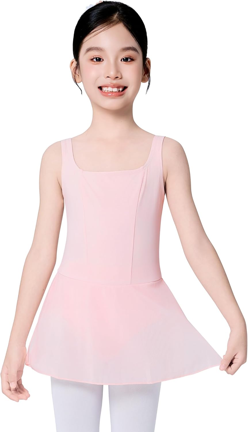 Girls Dance Tank Leotard Dress