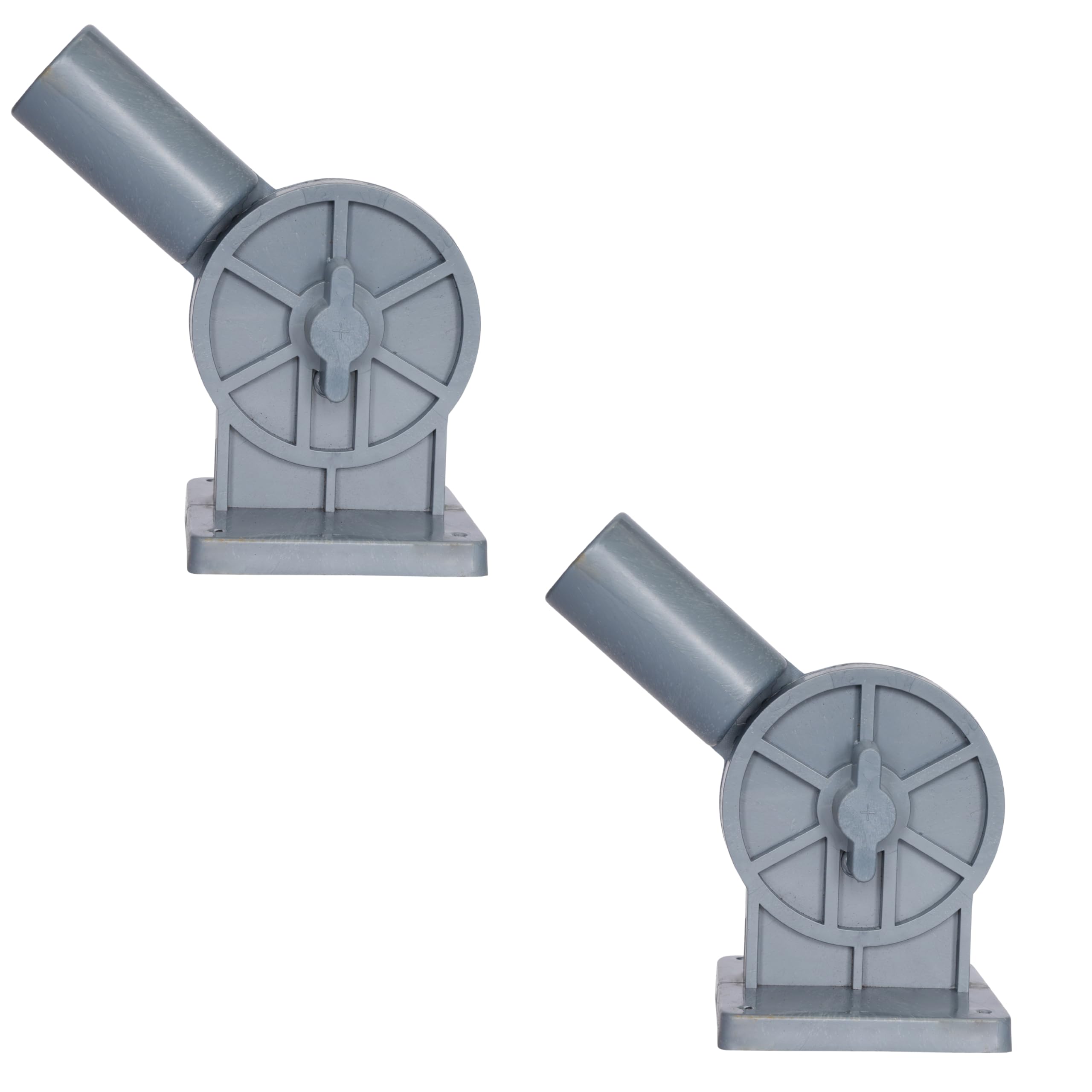 MIKE MILLER 180° Rotational & Adjustable Wall Mount Street Light Stand | Strong PP Plastic Waterproof Bracket for Outdoor Lighting | Heavy Duty Wall Mounted Light Holder | Easy Installation Pack of 2-image-8