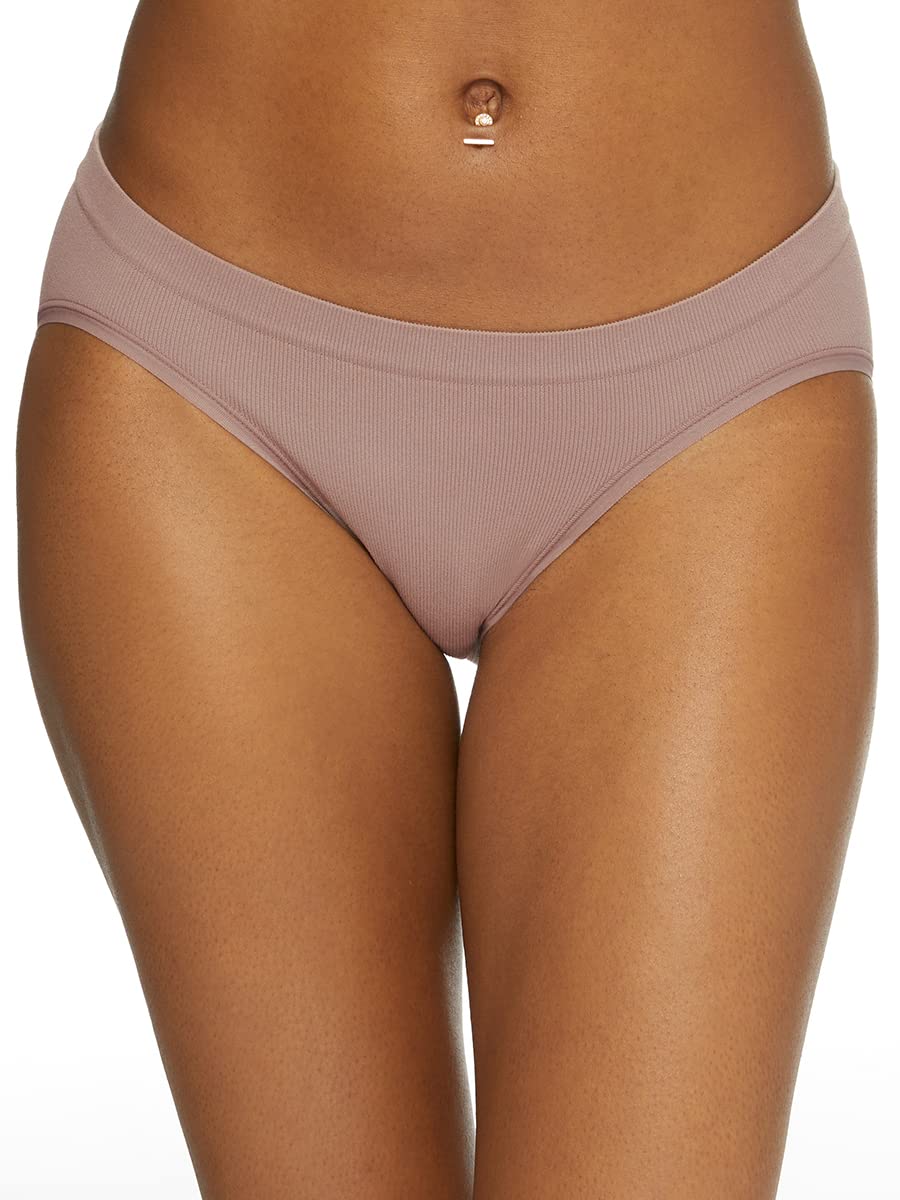 Maidenform Bikini da donna a coste senza cuciture M