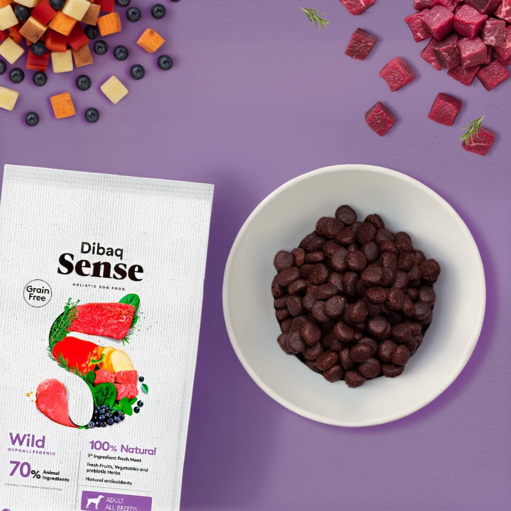 Dibaq Sense Grain Free Jabalí y Ciervo, 10 kg