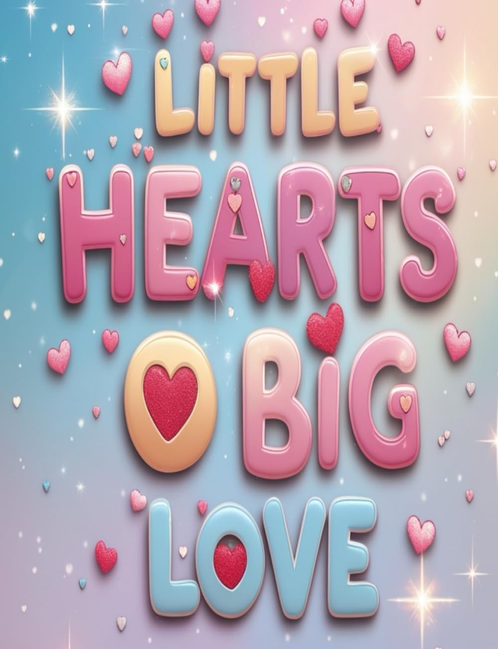 Little Hearts, Big Love: Coloring Book