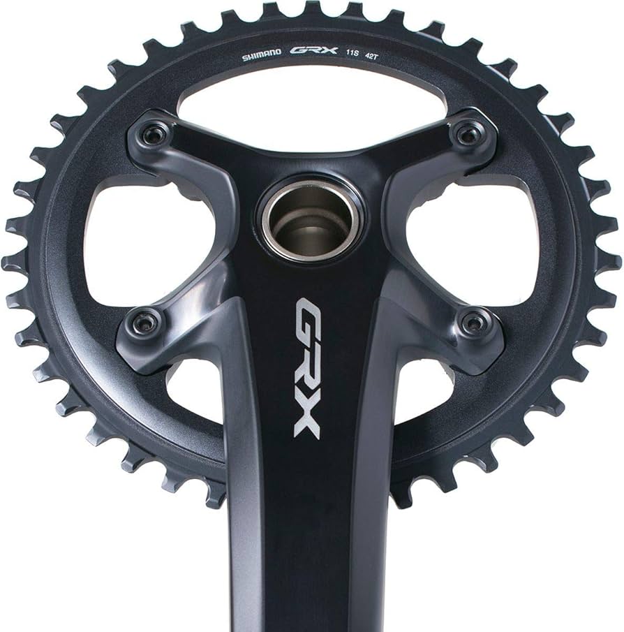 Shimano, GRX FC-RX810-1, Crankset, Speed: 11, Spindle: 24mm, BCD