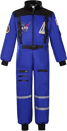 Disfraz de astronauta para niños, overol espacial de la NASA para niños y niñas, disfraz espacial
