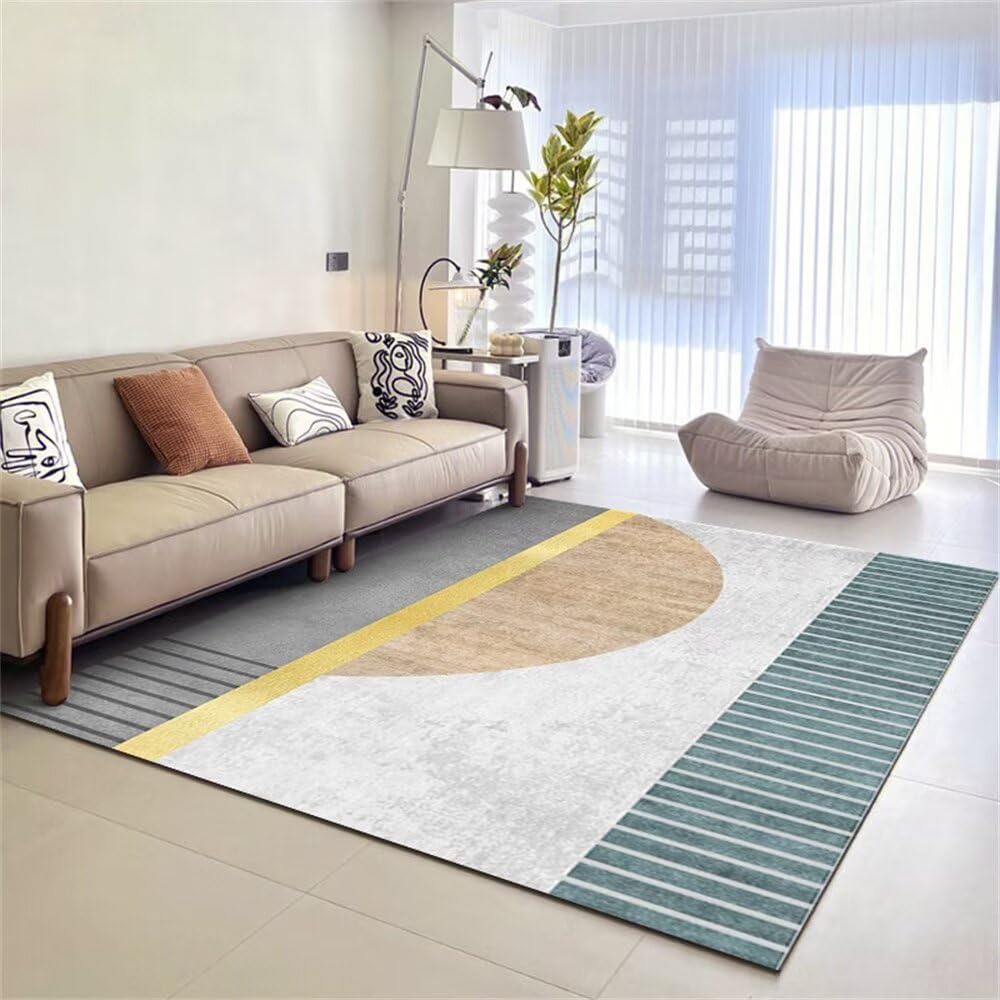 Carpette chambre tapis de chambre adulte 160x240cm gris grand tapis salon