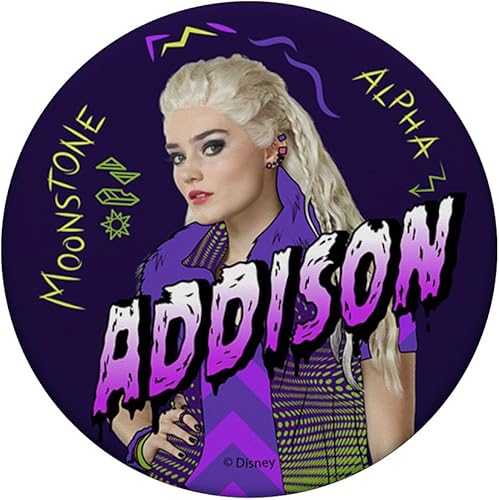 Miniatura 3 de Disney Zombies Addison Moonstone Alpha Portrait PopSockets - Agarre y soporte para teléfonos y tabletas
