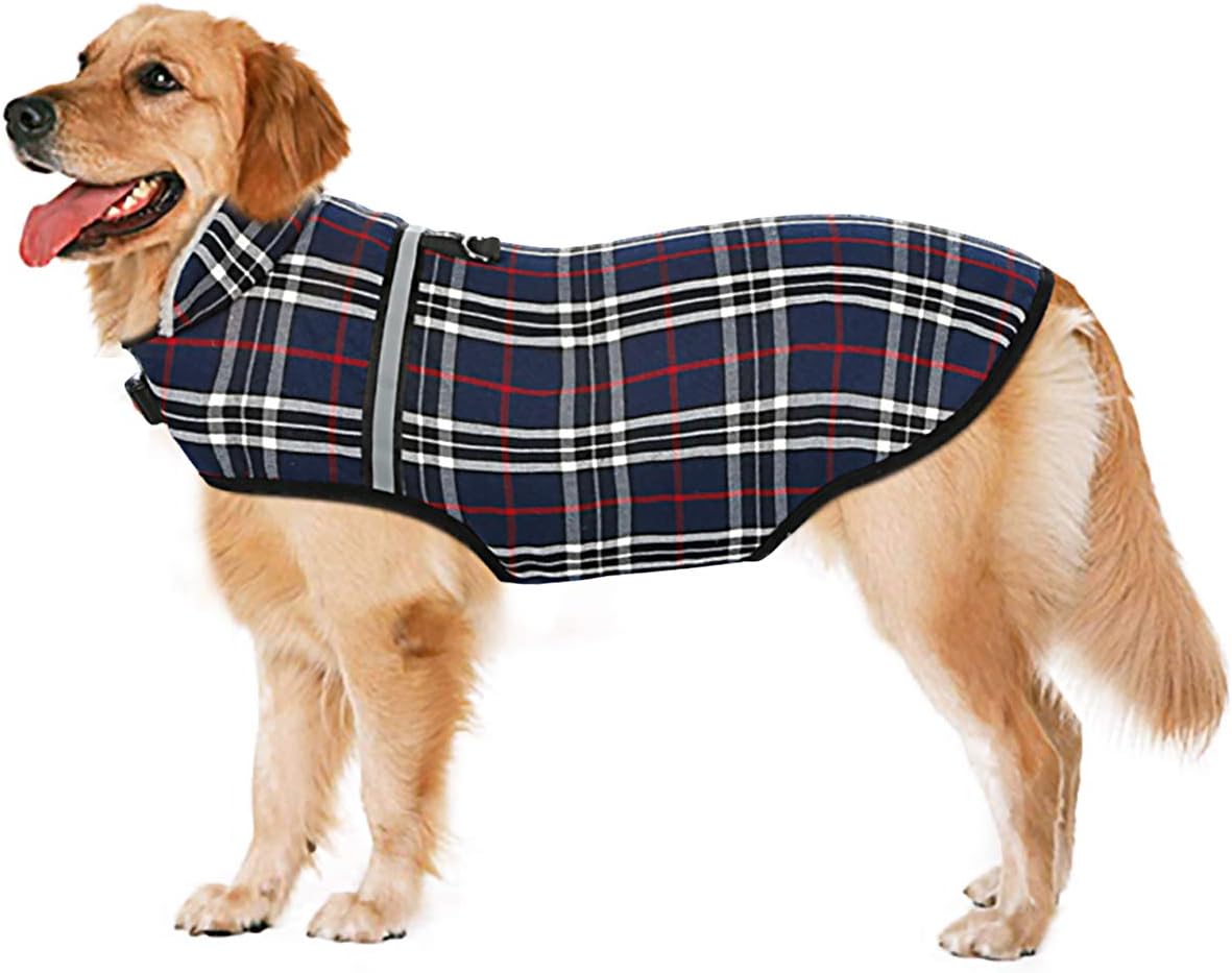 aingycy Dog Jacket Dog Clothes Warm Dog Coat S,M,L,XLWinter Dog Vest Waterproof Dog Sweater Reflective for Small Medium Large Dogs…