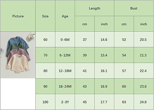 Miniatura 7 de Mameluco de manga larga con bloques de color para bebé, niño, niña, con bolsillo, cuello redondo, sudadera básica para otoño e invierno