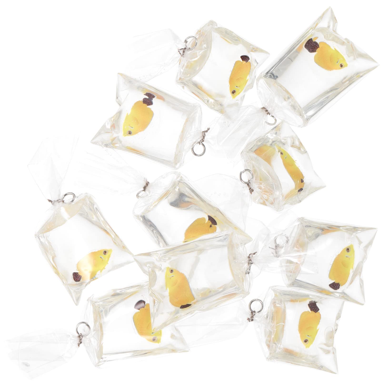 DOITOOL Pendentifs Créatifs Forme De Poisson De Décorations À Bricoler Pour Colliers Bracelets Et Accessoires Diy Parfaits Pour Vos Manuelles
