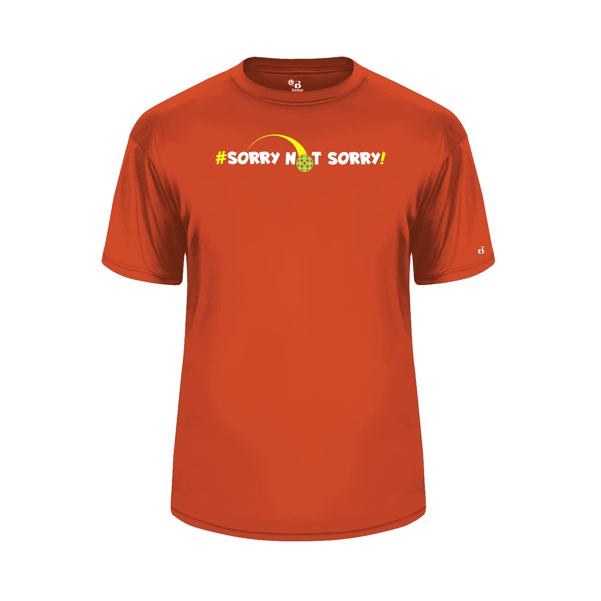 Sorry Not Sorry Pickleball Mens T-Shirt