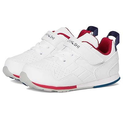 Tsukihoshi Kids Racer (Toddler/Little Kid) Boys Shoes White/Navy
