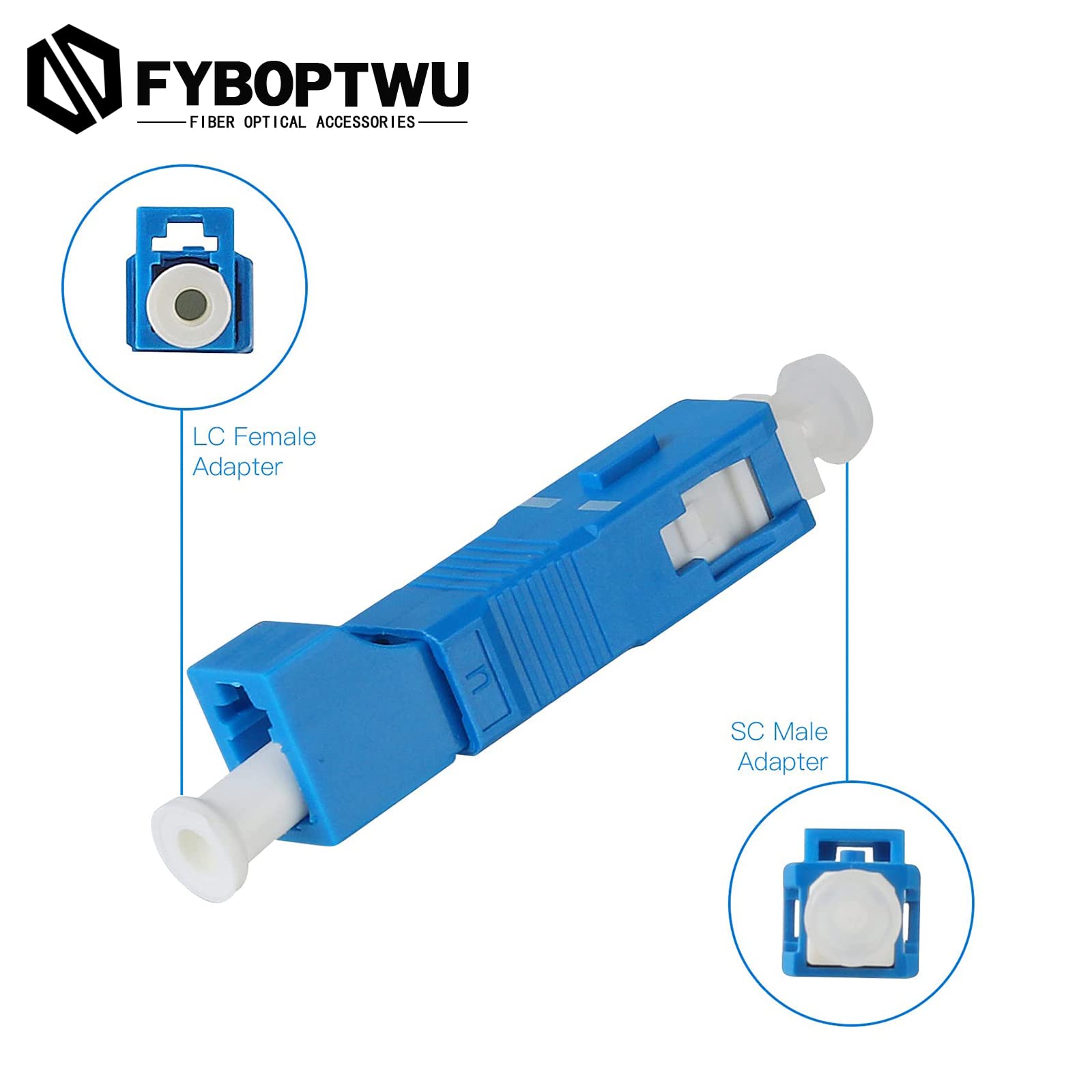 Adattatore Per Fibra Ottica SC Maschio/UPC Femmina - Per Reti LAN, CATV, Basso Inserimento, Alta Durabilità - Foto 5