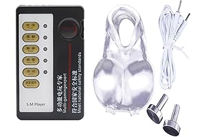 Electric Shock Silicone Chastity Cage