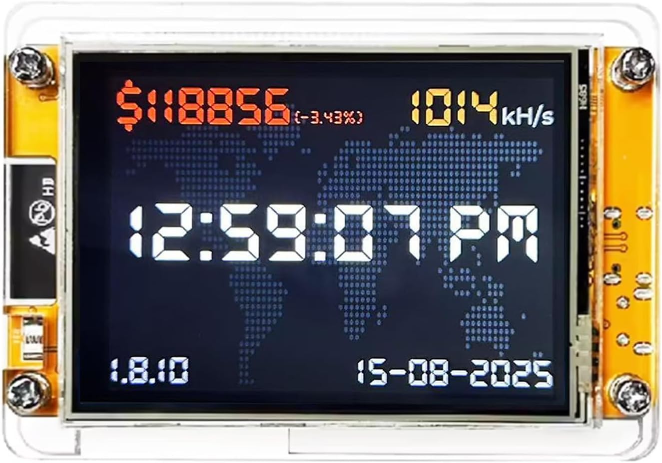 Amazon.com: NM Miner Bitcoins Miner Lucky Miner Upgrade 1001KH/S 2.8 inch  Color Display DIY Solo Miner Crypto Miner Home Use BTC : Electronics