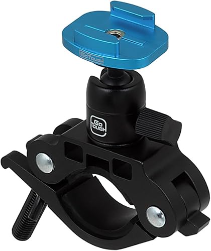 Miniatura 2 de Fotodiox Pro GoTough - Soporte de carreras para jaula antivuelco y barras, horquillas delanteras de motocicleta y manillares, hasta 2.1 pulgadas de