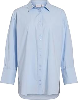 Loose Shirt Vimarlene L/S Camiseta Holgada/Ln para Mujer