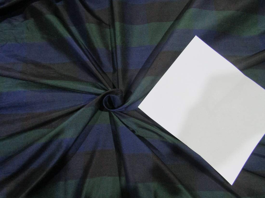 Soie Dupioni de prestige bleu marine tissu haut de gamme pour haute couture