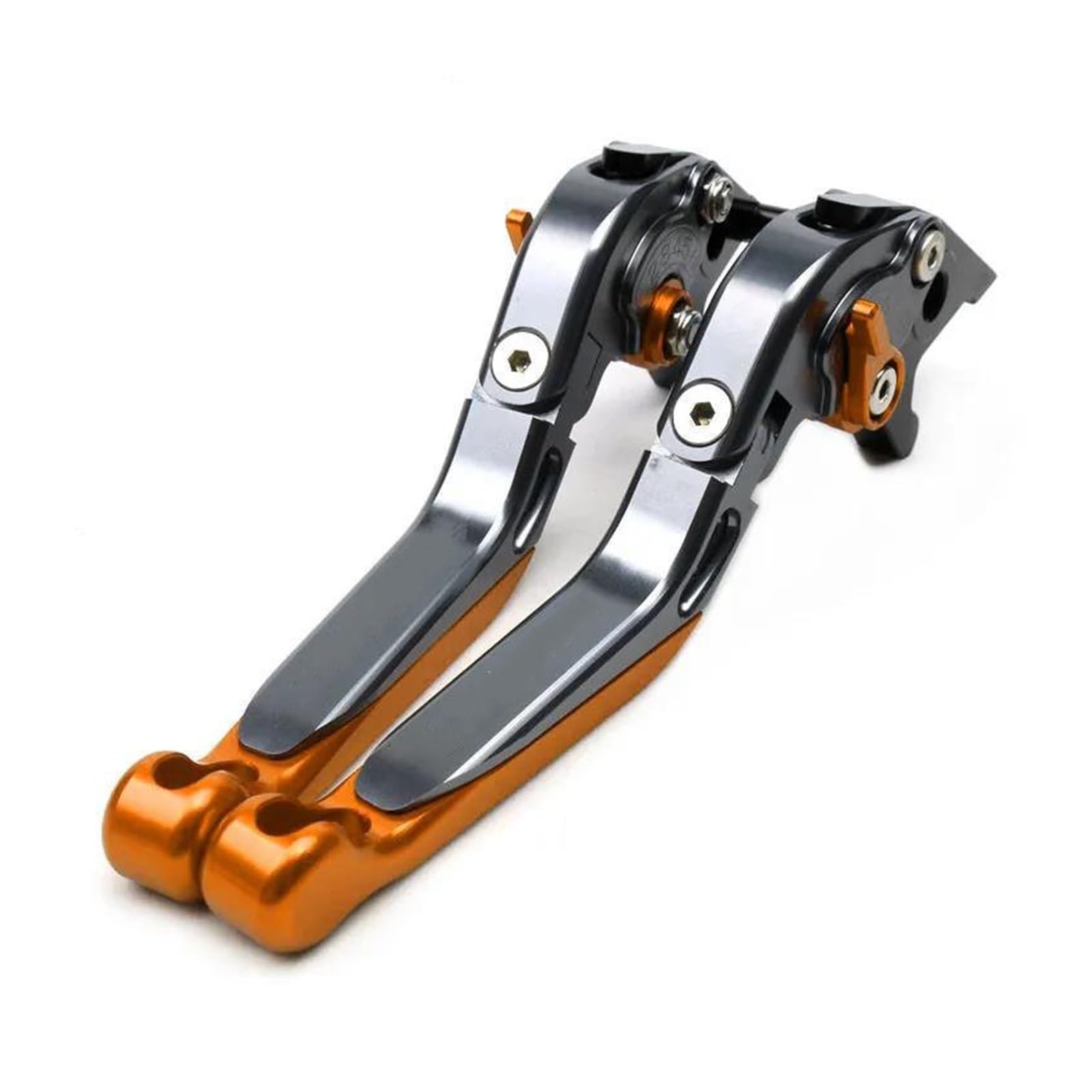 RVEVFBKBAL for F750GS F850GS F750 F850 GS F 750GS 850GS 2018-2023 Motorcycle Adjustable Folding Extendable Brake Clutch Lever(Orange)