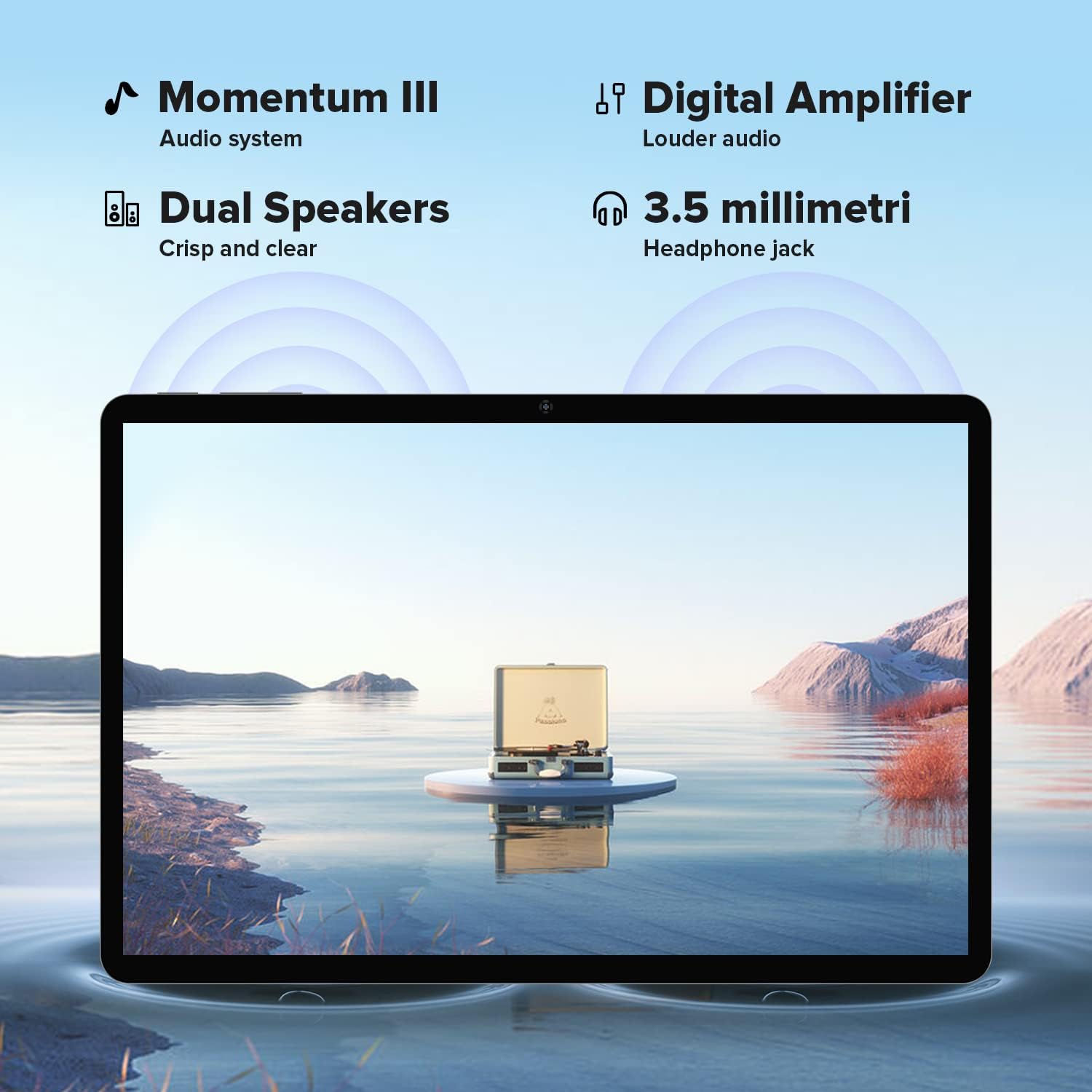 TECLAST P40HD Android13 Tablet 10.1 Pollici 16GB RAM+128GB ROM(TF 1TB),T606 Octa-Core 2GHz, 4G LTE/SIM+5G WiFi, FHD 1920x1200 IPS, BT5/13MP/Google GMS/GPS/OTG/Type-C/6000mAh/Headphone Jack/Metal-2023