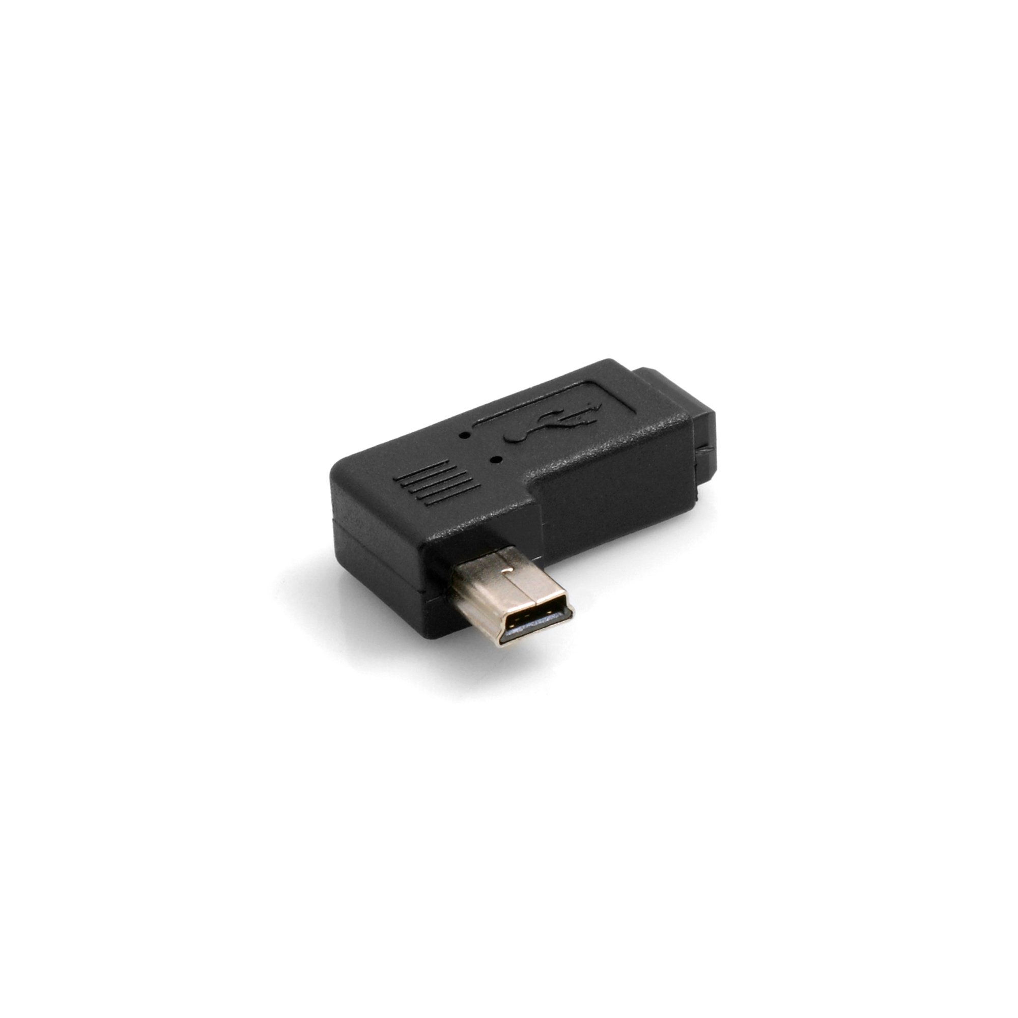 CABLEPELADO Adattatore Micro USB Femmina a Mini USB Maschio | Convertitore Adattatore USB Micro USB a Mini USB | Femmina a Maschio | Nero