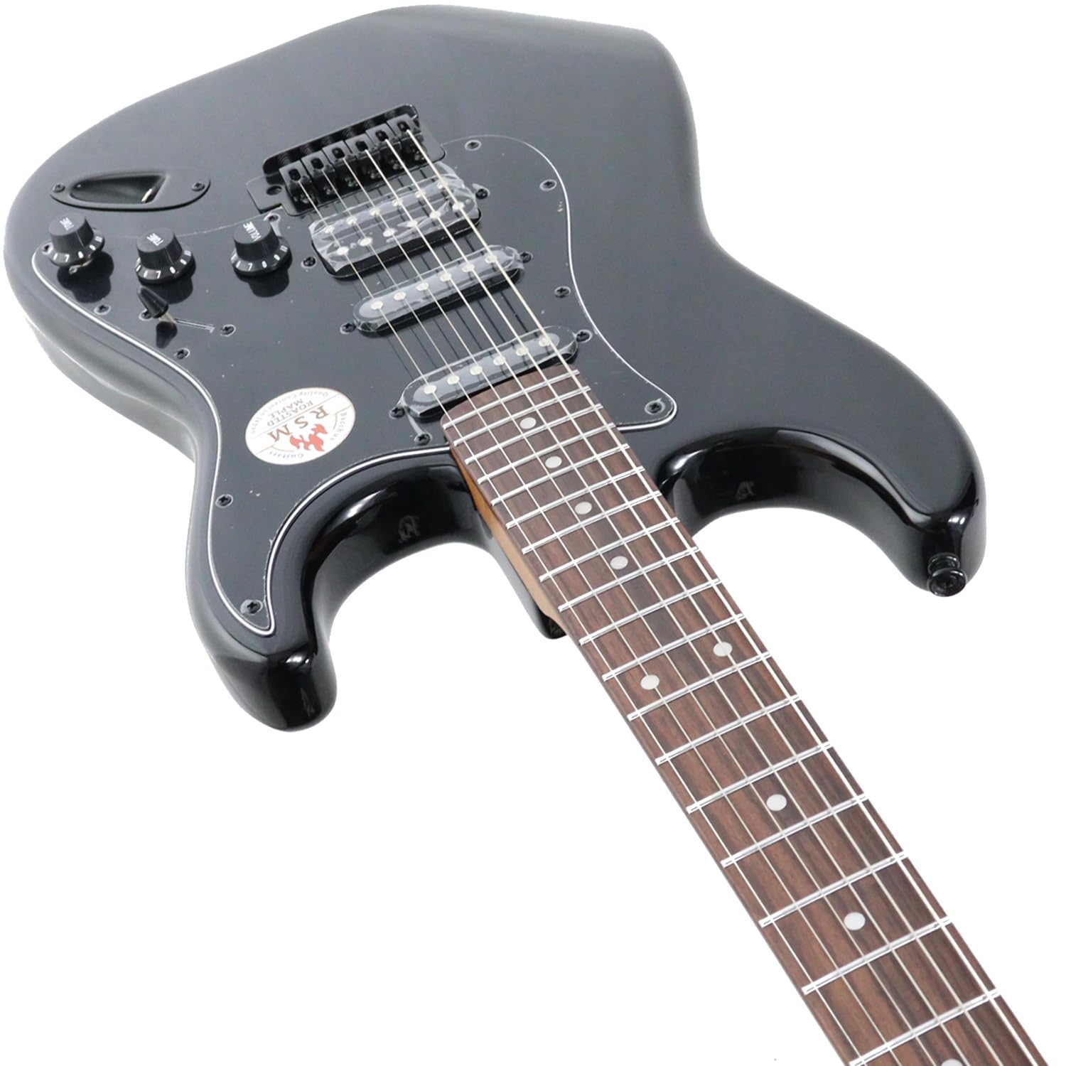Amazon | バッカス BACCHUS BST-2-RSM/R ALL BLACK エレキギター
